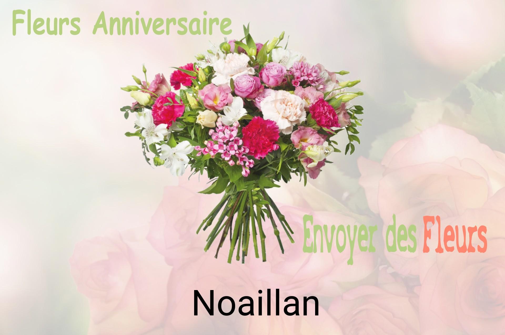 Bouquet de fleurs d’anniversaire livré à Noaillan